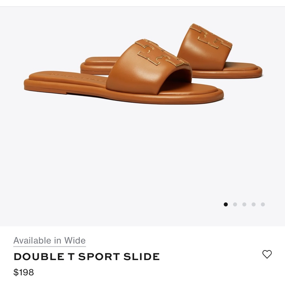 Tory Burch slides.